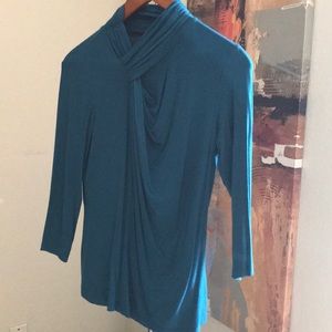 Aqua Turquoise Aquamarine blouse